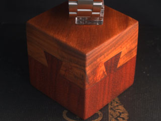 Bigger image using Canary/Padauk Conundrum Cube