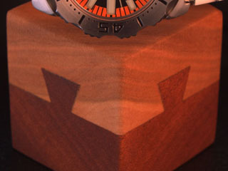 Bigger image using Cherry/Mahogany Conundrum Cube